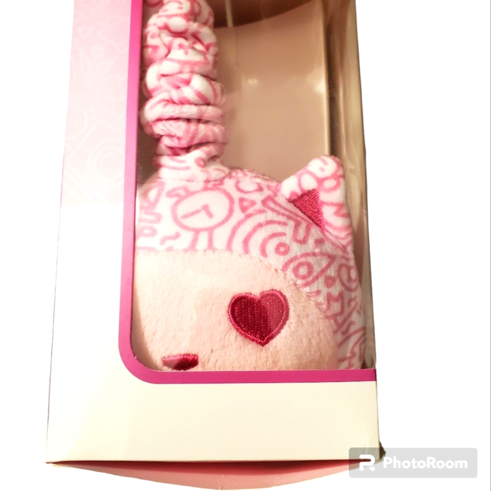 NIB Fluffy Cuties Plushed Wired Headphones - Picture 2 of 3